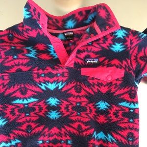 Girls Patagonia Synchilla Fleece Size Large (12)